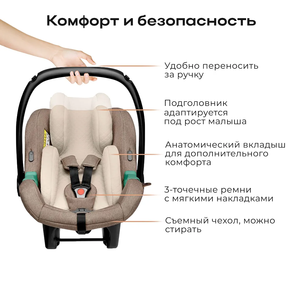 Автокресло 0+ ABC-Design Tulip