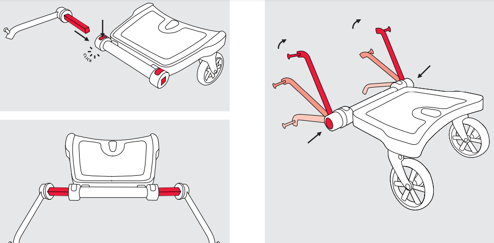 Подножка для второго ребенка ABC-Design универсальная