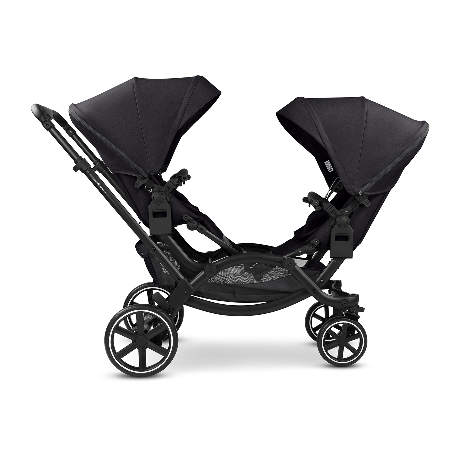 Коляска 2 в 1 для двойни ABC-Design Zoom 2